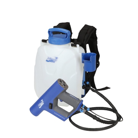 X-STREAM CLEAN Volt-2.5G Sanitation & Decontamination Electrostatic Backpack Sprayer 2.5-Gal with Turbo-Boost Fan XCEAHX